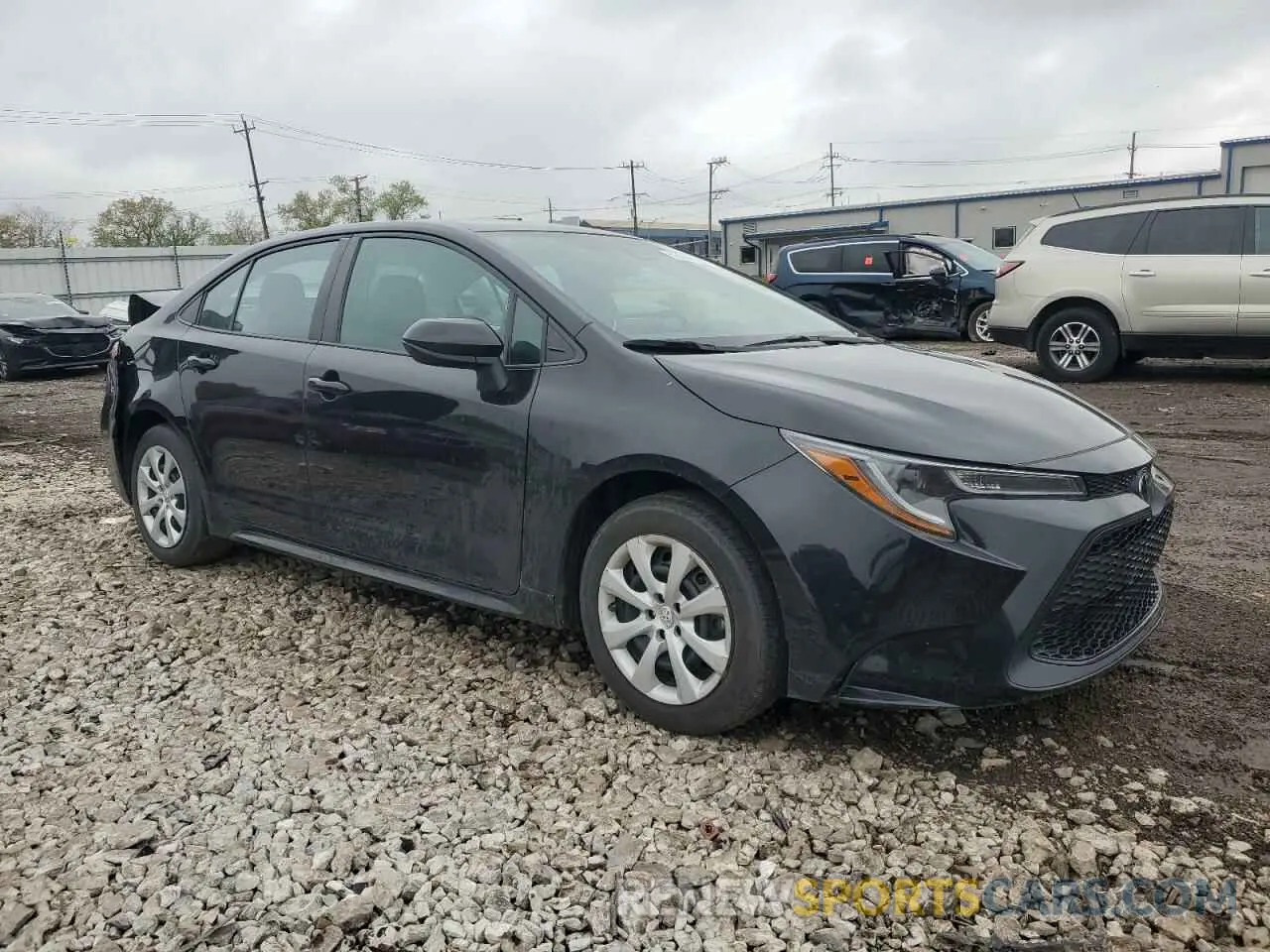4 Photograph of a damaged car 5YFEPMAE4MP176550 TOYOTA COROLLA 2021