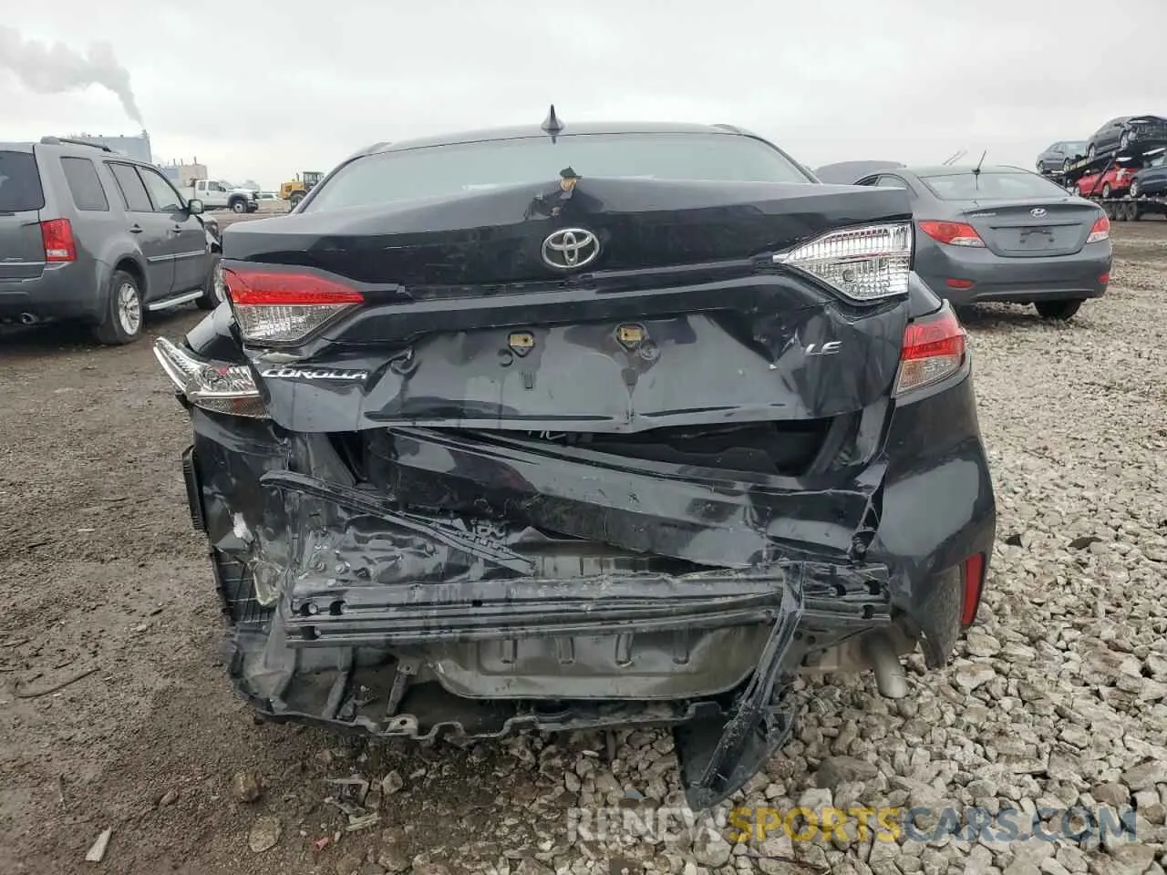 6 Photograph of a damaged car 5YFEPMAE4MP176550 TOYOTA COROLLA 2021