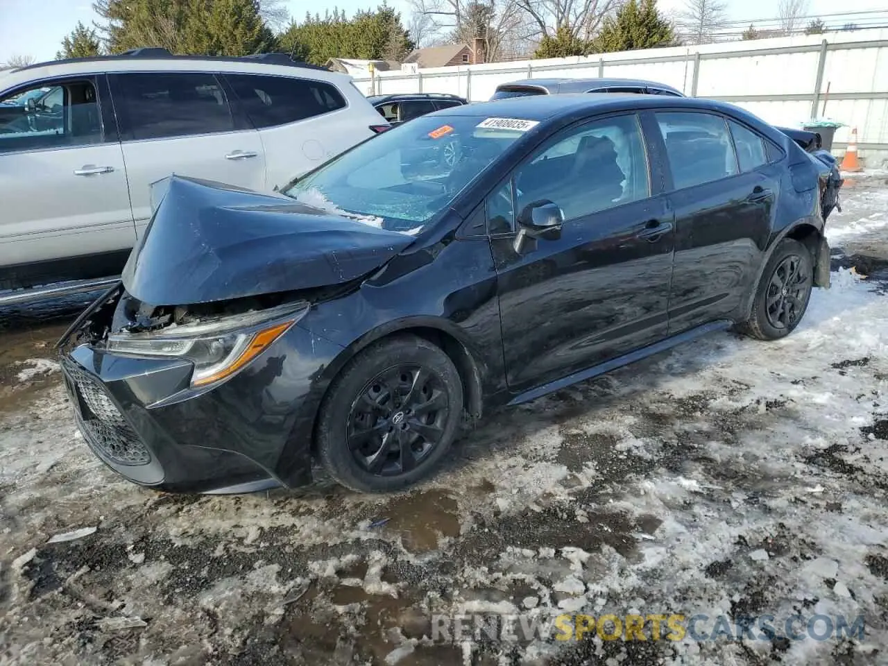 1 Photograph of a damaged car 5YFEPMAE4MP177231 TOYOTA COROLLA 2021