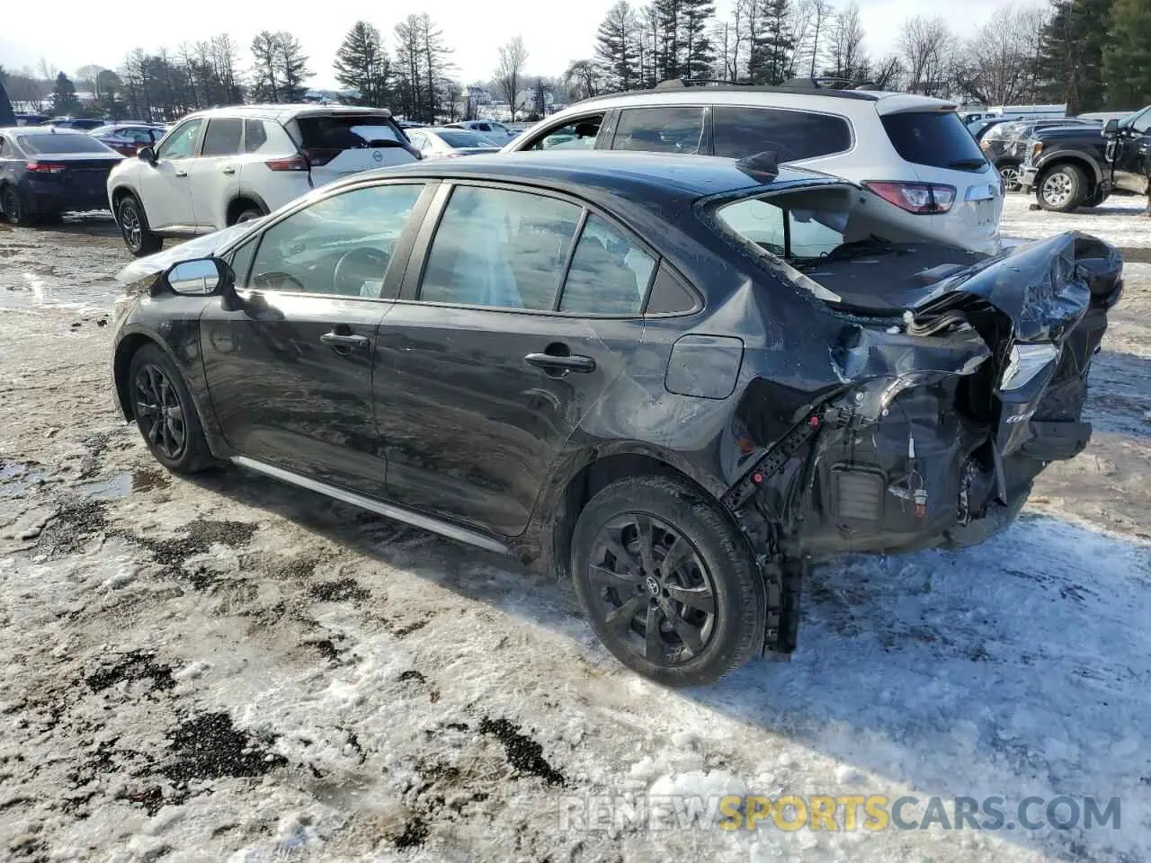 2 Photograph of a damaged car 5YFEPMAE4MP177231 TOYOTA COROLLA 2021