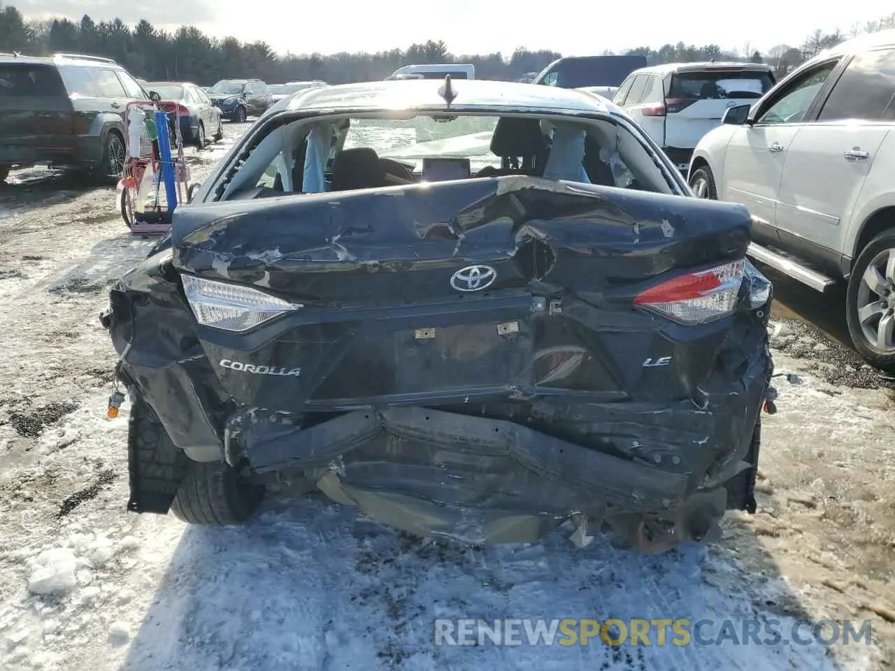 6 Photograph of a damaged car 5YFEPMAE4MP177231 TOYOTA COROLLA 2021