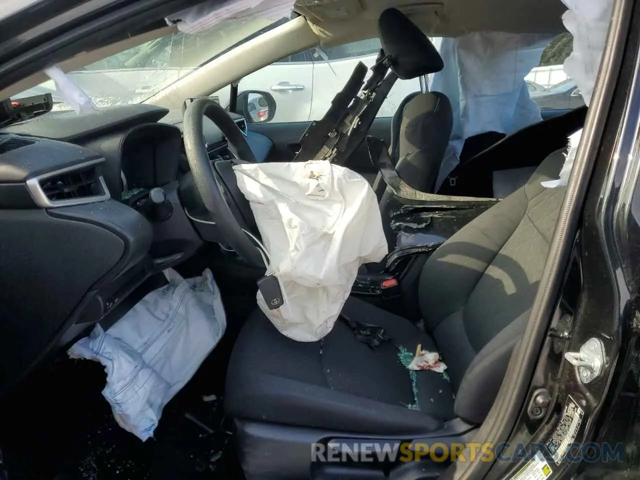 7 Photograph of a damaged car 5YFEPMAE4MP177231 TOYOTA COROLLA 2021