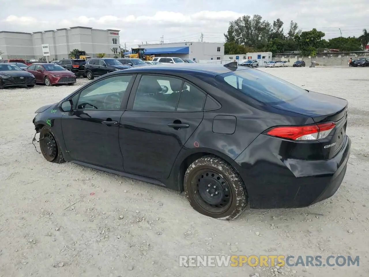 2 Photograph of a damaged car 5YFEPMAE4MP177469 TOYOTA COROLLA 2021