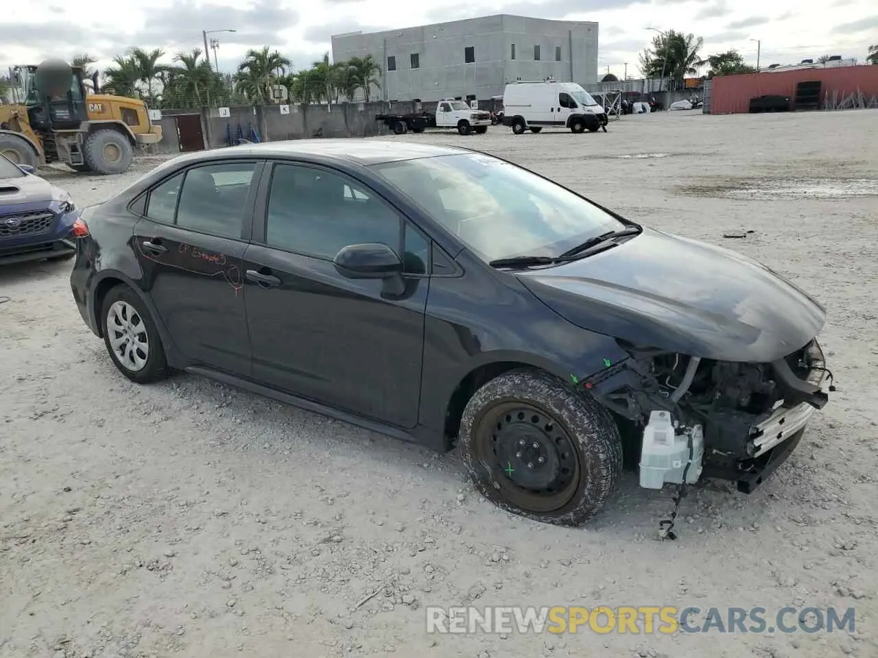 4 Photograph of a damaged car 5YFEPMAE4MP177469 TOYOTA COROLLA 2021