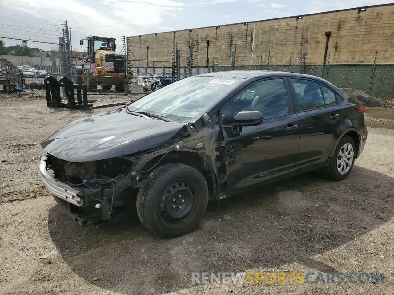 1 Photograph of a damaged car 5YFEPMAE4MP179898 TOYOTA COROLLA 2021