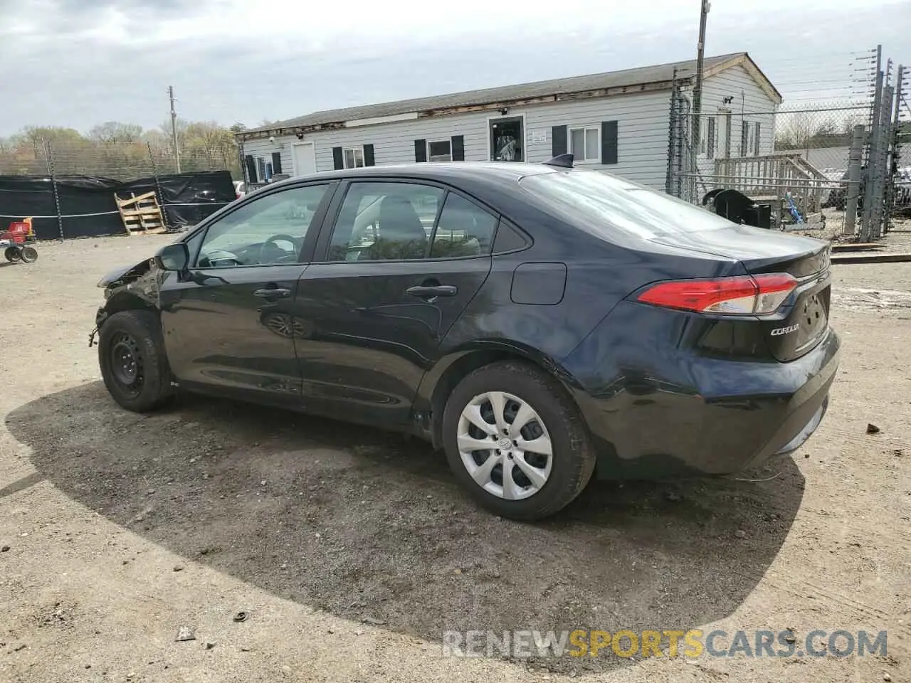 2 Photograph of a damaged car 5YFEPMAE4MP179898 TOYOTA COROLLA 2021