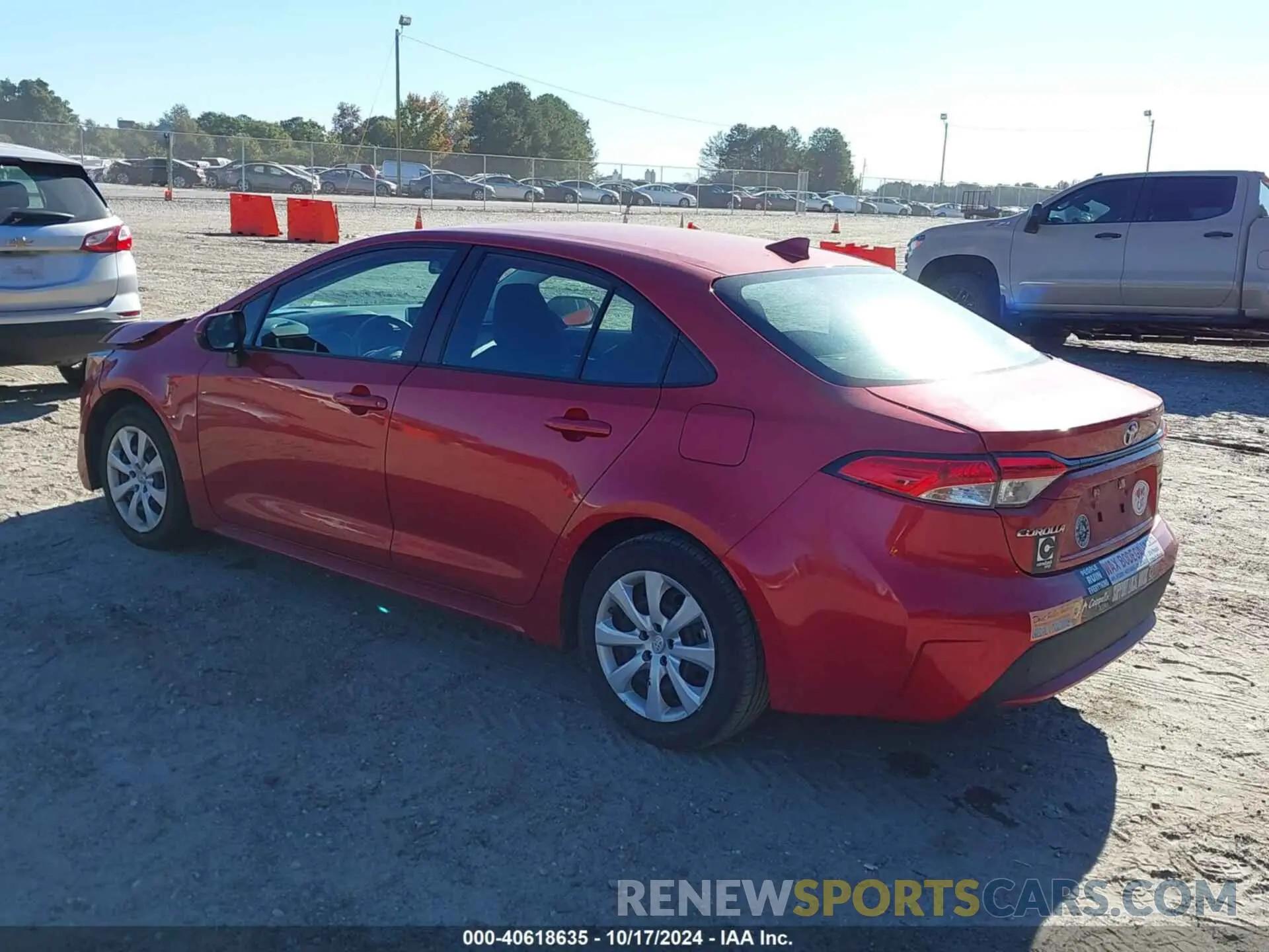 3 Photograph of a damaged car 5YFEPMAE4MP180419 TOYOTA COROLLA 2021