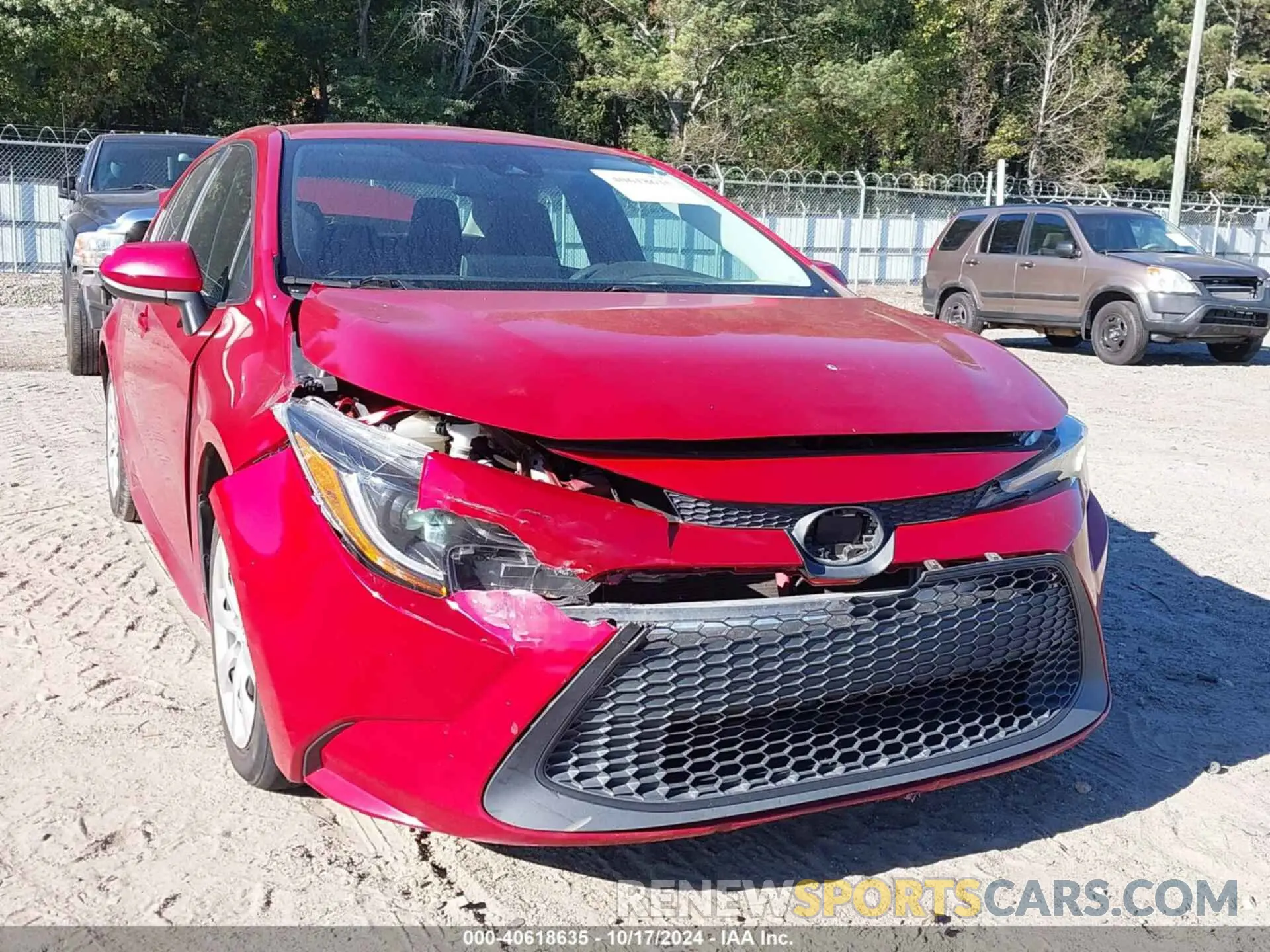 6 Photograph of a damaged car 5YFEPMAE4MP180419 TOYOTA COROLLA 2021