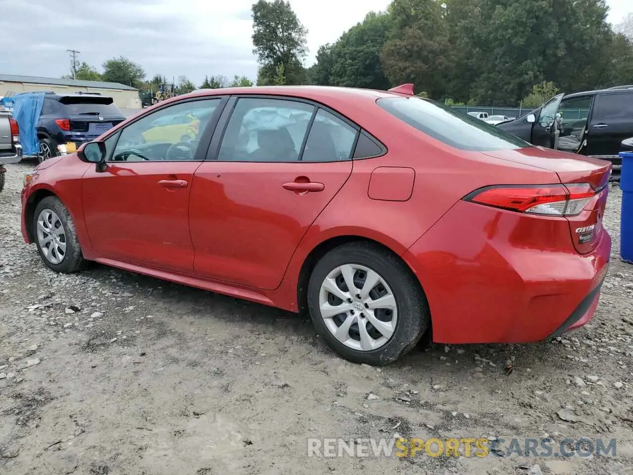 2 Photograph of a damaged car 5YFEPMAE4MP182526 TOYOTA COROLLA 2021