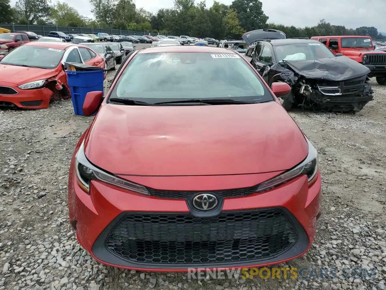 5 Photograph of a damaged car 5YFEPMAE4MP182526 TOYOTA COROLLA 2021