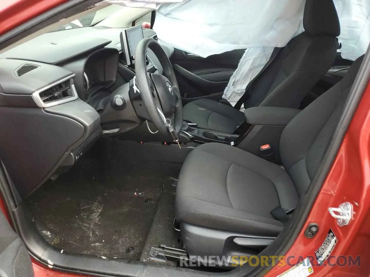 7 Photograph of a damaged car 5YFEPMAE4MP182526 TOYOTA COROLLA 2021