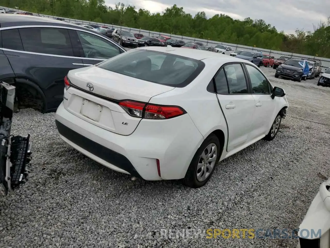 3 Photograph of a damaged car 5YFEPMAE4MP183479 TOYOTA COROLLA 2021