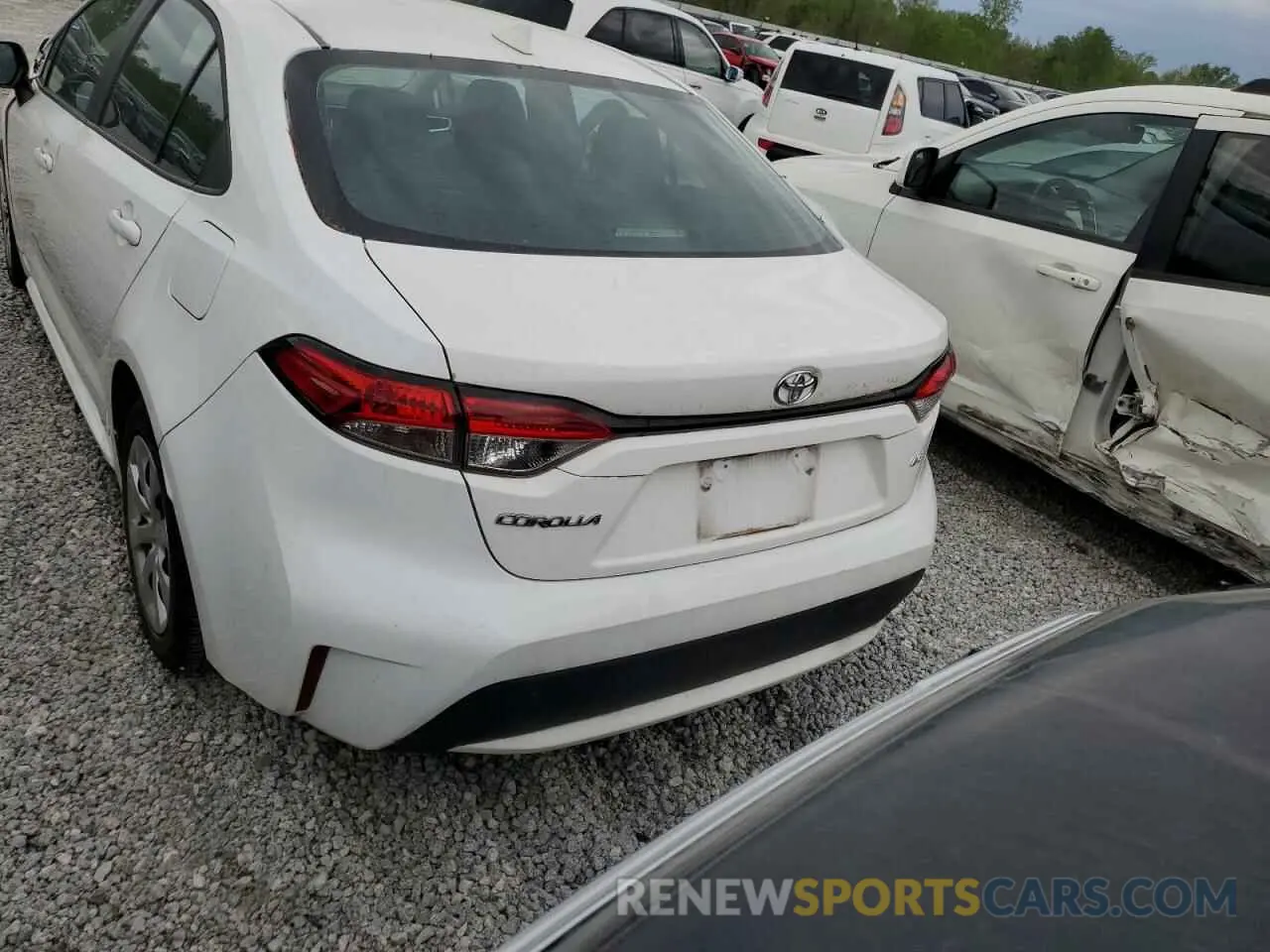 6 Photograph of a damaged car 5YFEPMAE4MP183479 TOYOTA COROLLA 2021