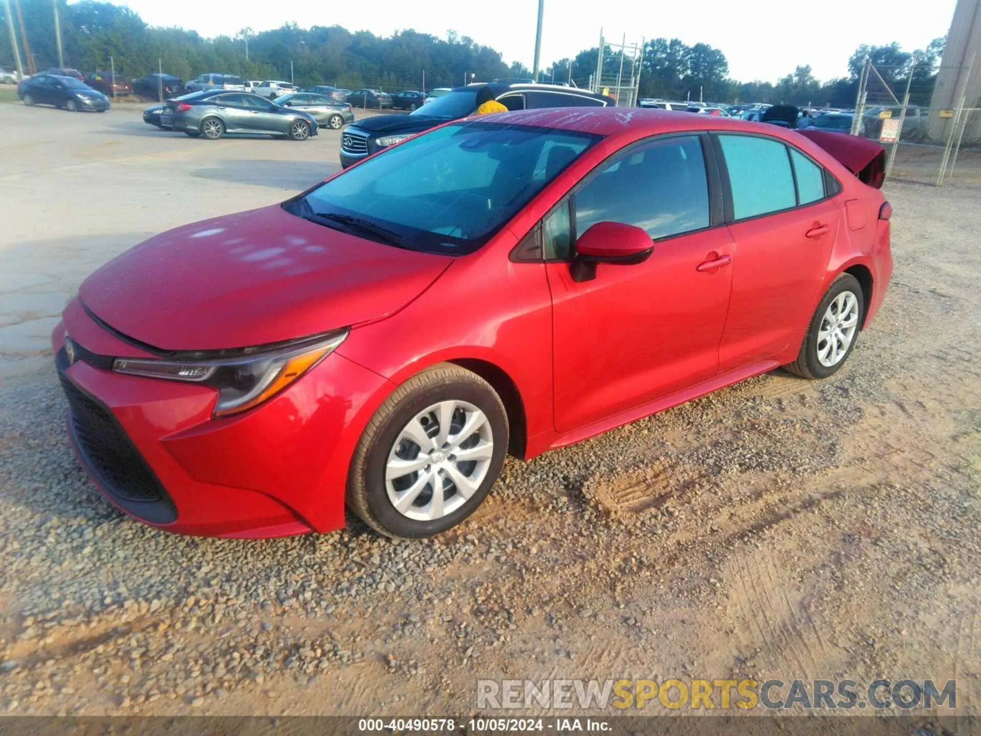 2 Photograph of a damaged car 5YFEPMAE4MP186365 TOYOTA COROLLA 2021