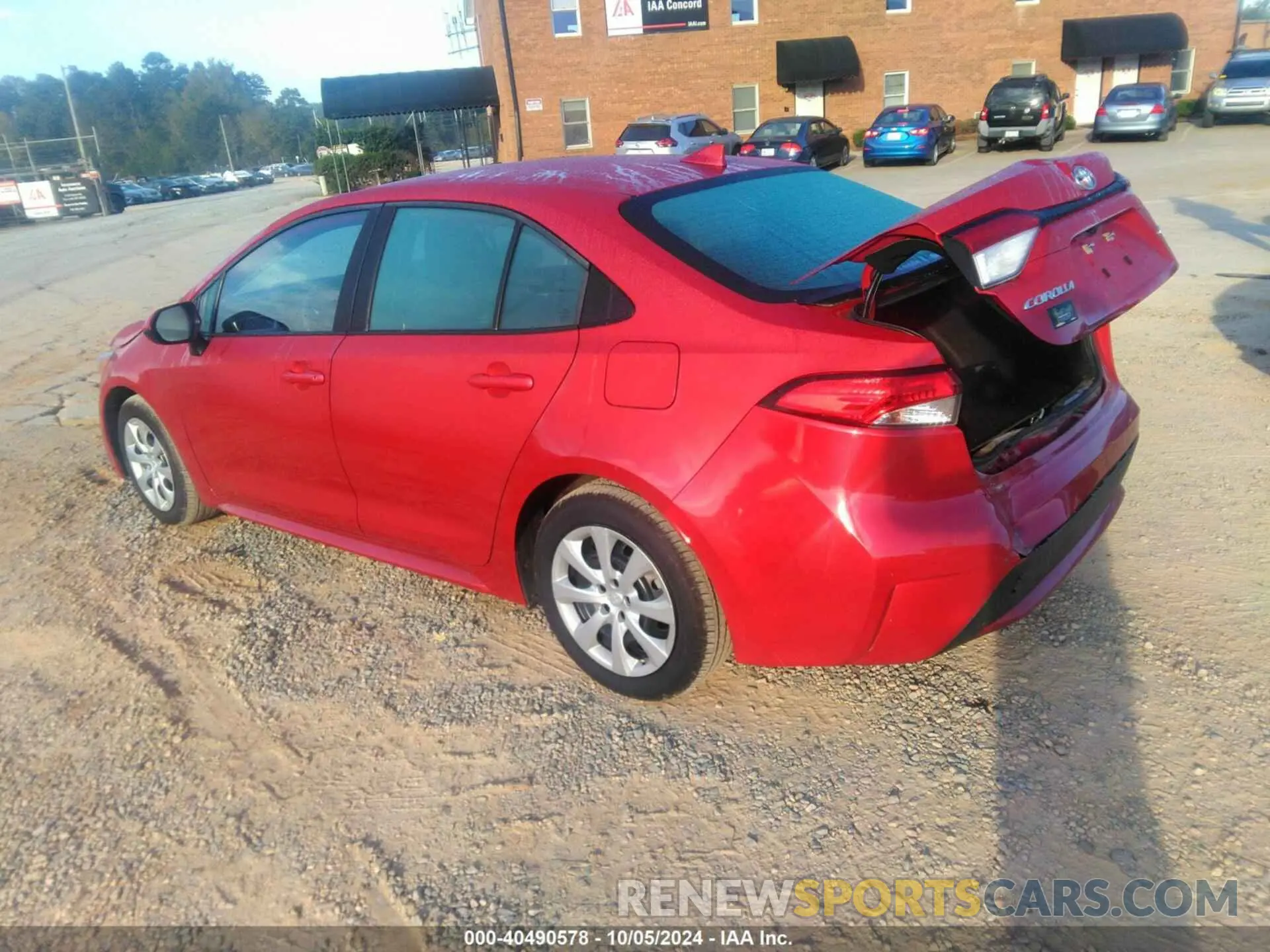 3 Photograph of a damaged car 5YFEPMAE4MP186365 TOYOTA COROLLA 2021