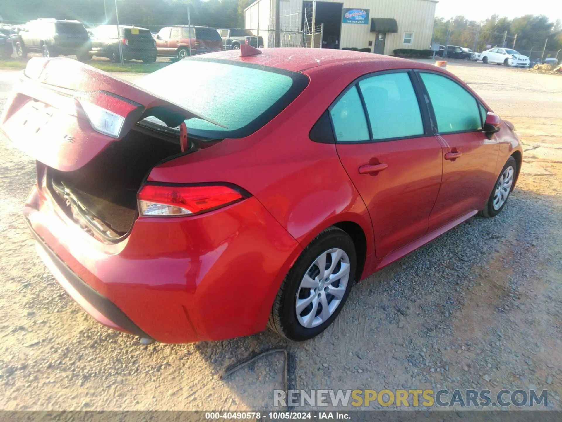 4 Photograph of a damaged car 5YFEPMAE4MP186365 TOYOTA COROLLA 2021