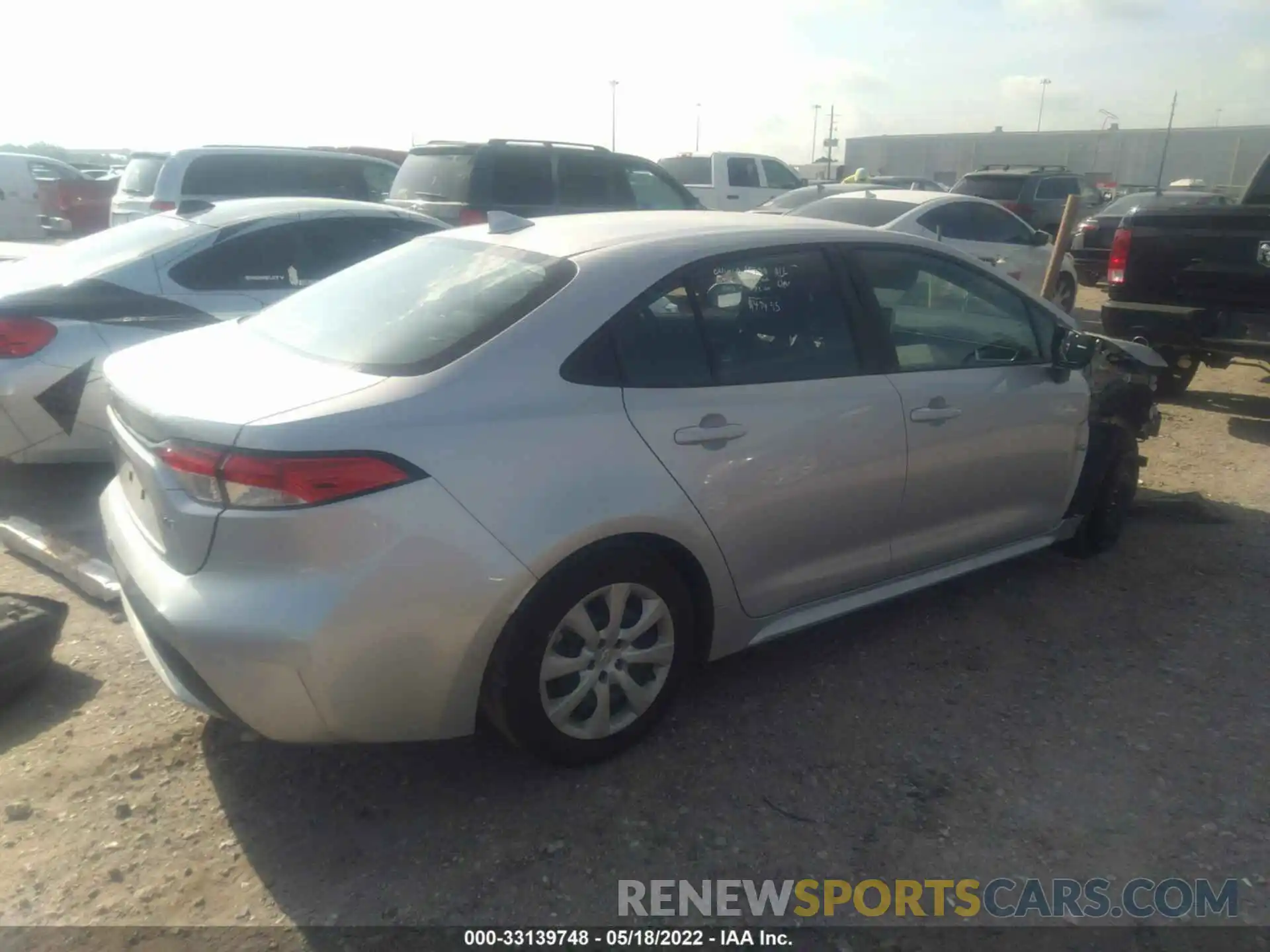 4 Photograph of a damaged car 5YFEPMAE4MP187581 TOYOTA COROLLA 2021