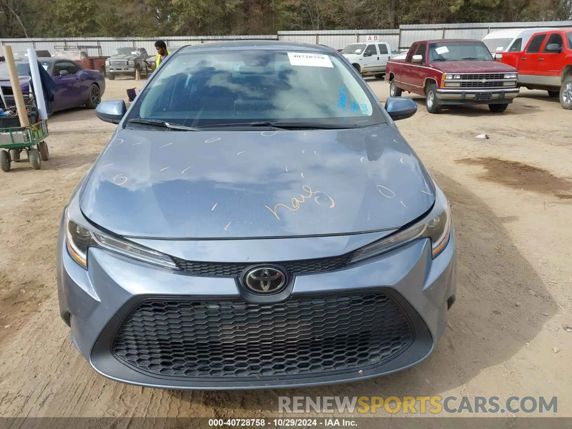 12 Photograph of a damaged car 5YFEPMAE4MP187838 TOYOTA COROLLA 2021