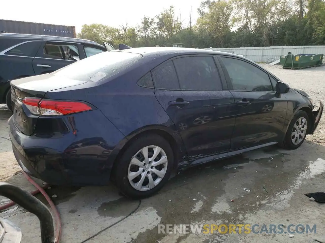 3 Photograph of a damaged car 5YFEPMAE4MP189170 TOYOTA COROLLA 2021