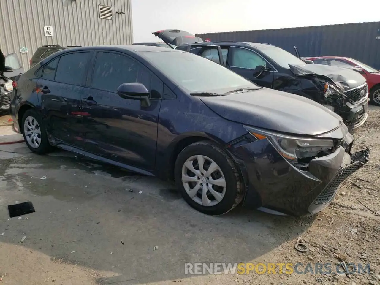 4 Photograph of a damaged car 5YFEPMAE4MP189170 TOYOTA COROLLA 2021
