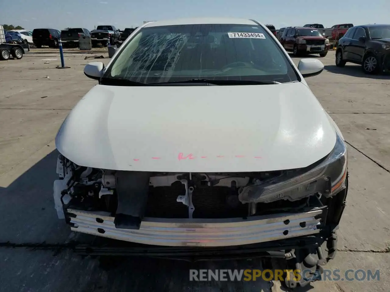 5 Photograph of a damaged car 5YFEPMAE4MP190979 TOYOTA COROLLA 2021