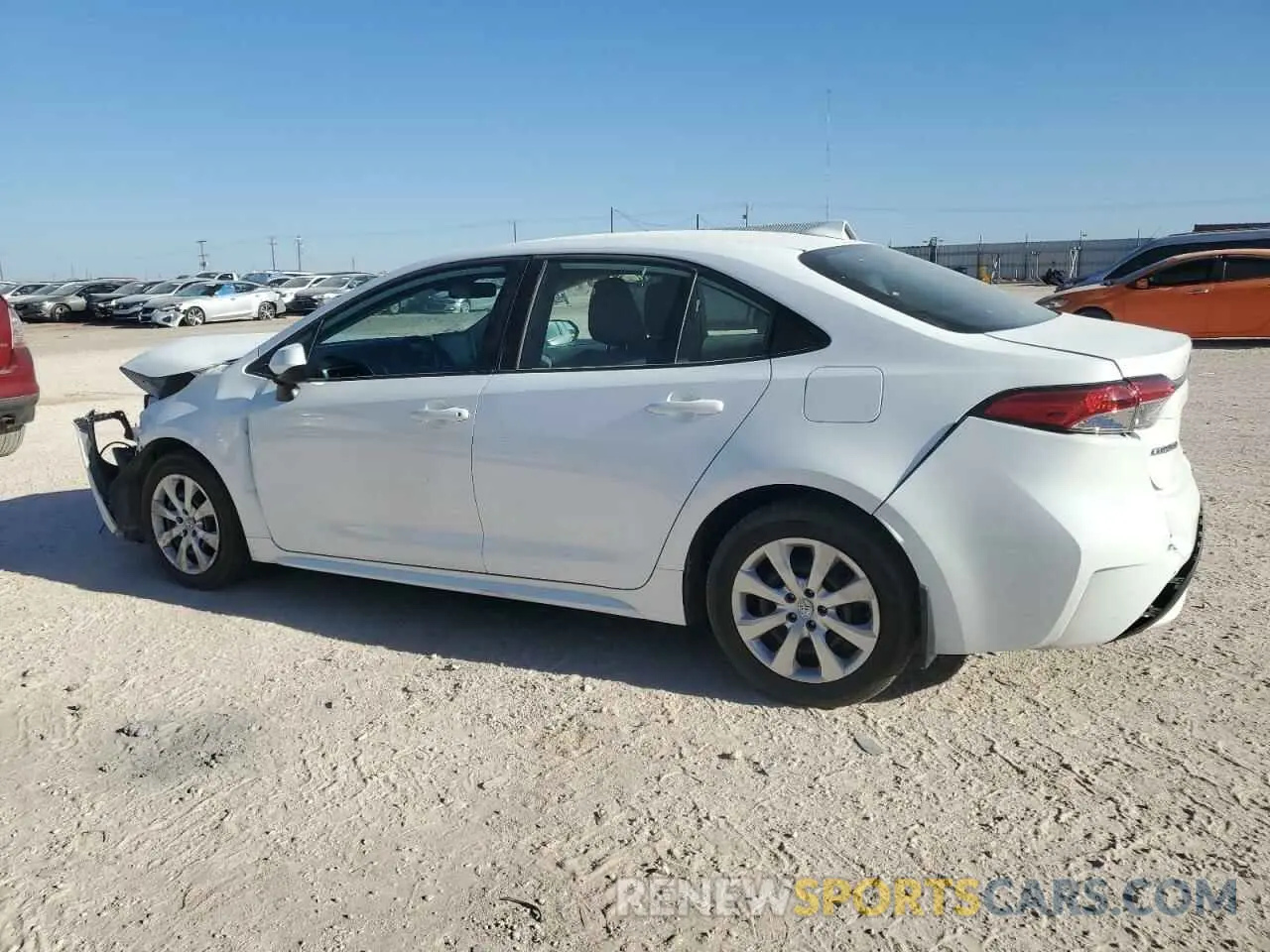 2 Photograph of a damaged car 5YFEPMAE4MP196376 TOYOTA COROLLA 2021