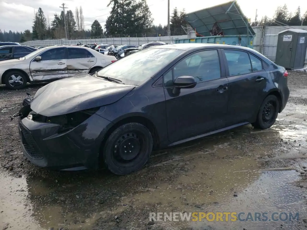 1 Photograph of a damaged car 5YFEPMAE4MP203746 TOYOTA COROLLA 2021
