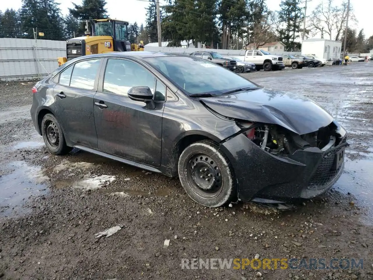 4 Photograph of a damaged car 5YFEPMAE4MP203746 TOYOTA COROLLA 2021