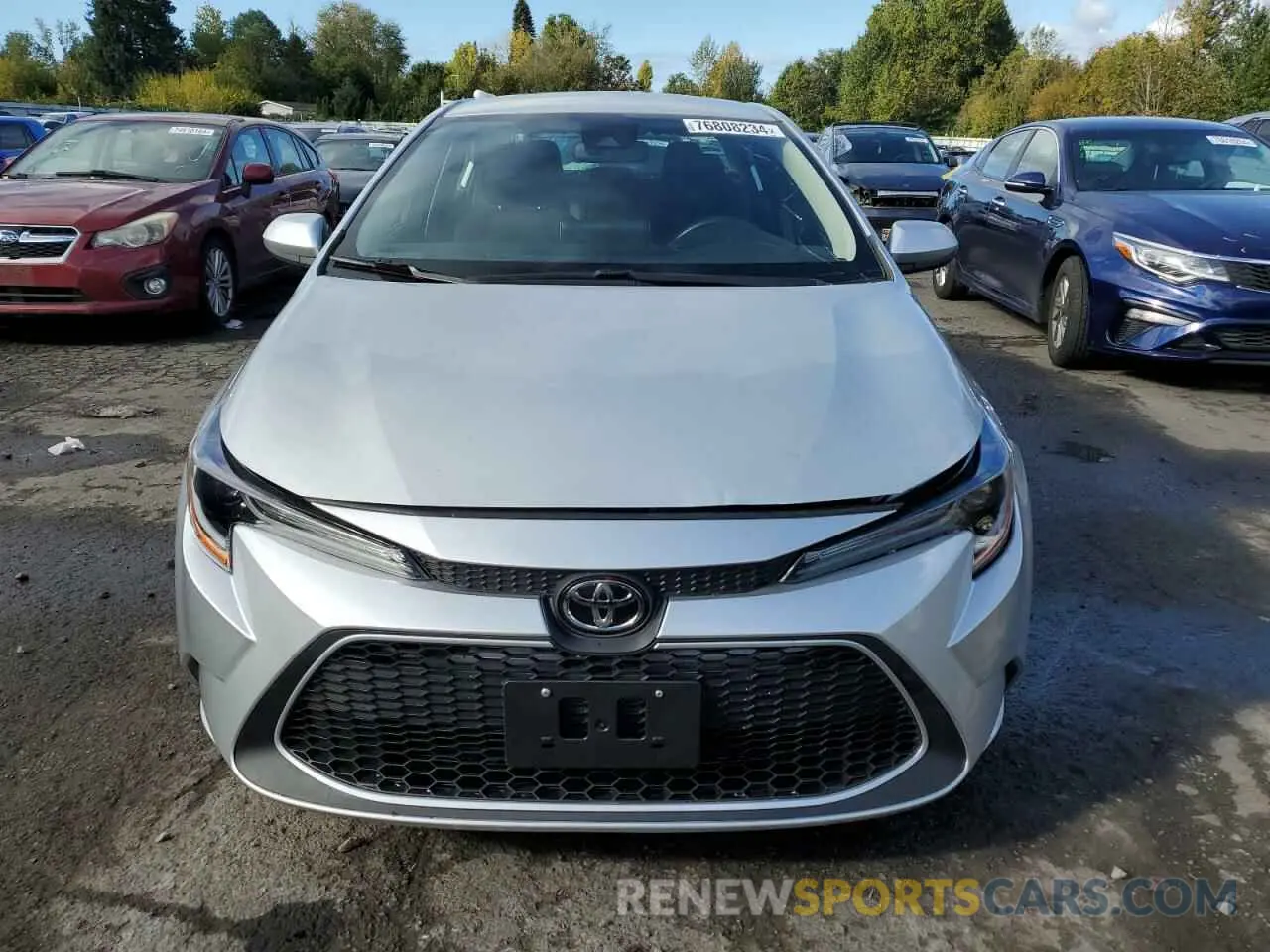 5 Photograph of a damaged car 5YFEPMAE4MP207490 TOYOTA COROLLA 2021