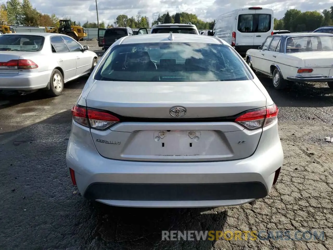 6 Photograph of a damaged car 5YFEPMAE4MP207490 TOYOTA COROLLA 2021