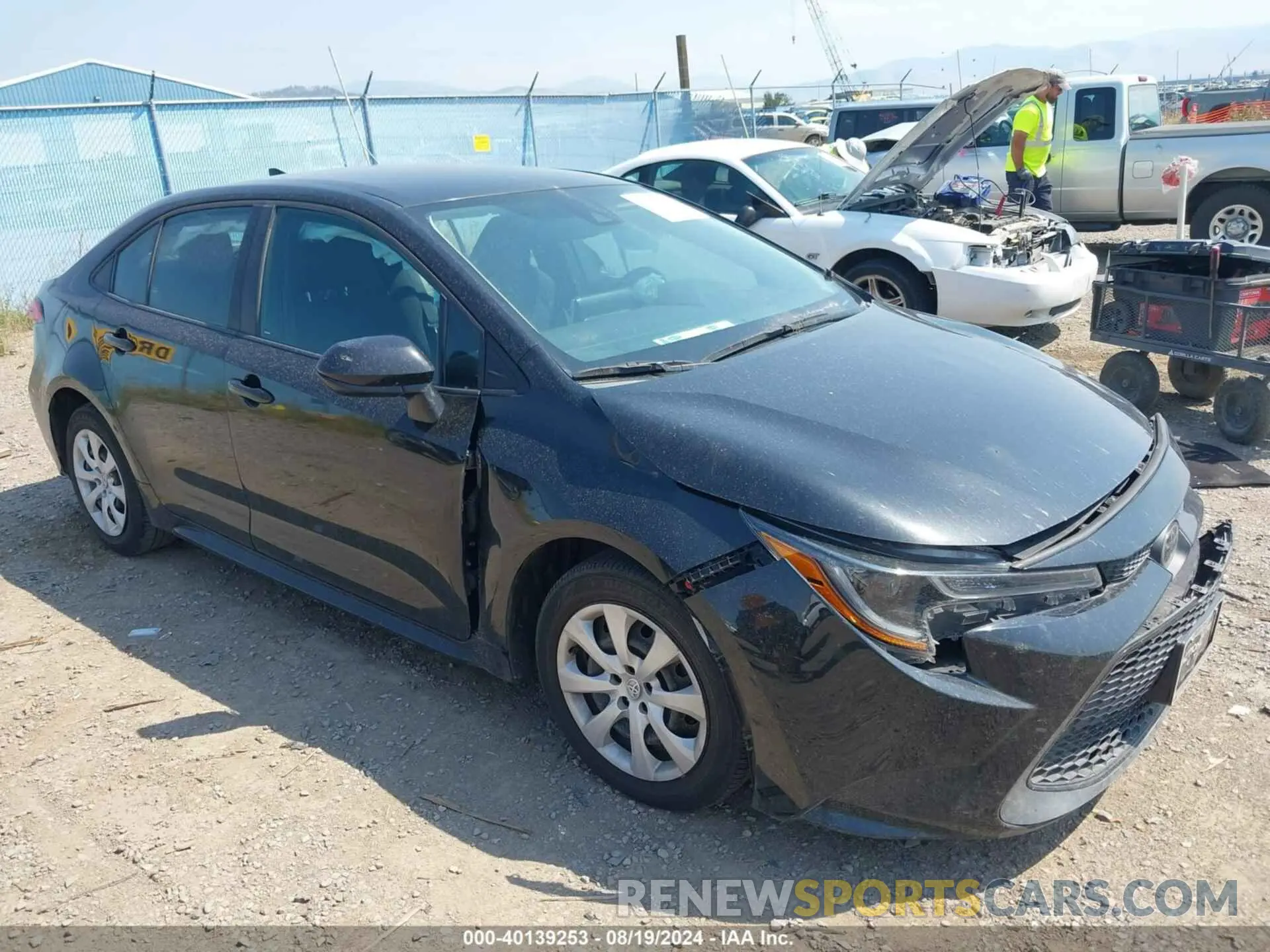 1 Photograph of a damaged car 5YFEPMAE4MP209126 TOYOTA COROLLA 2021
