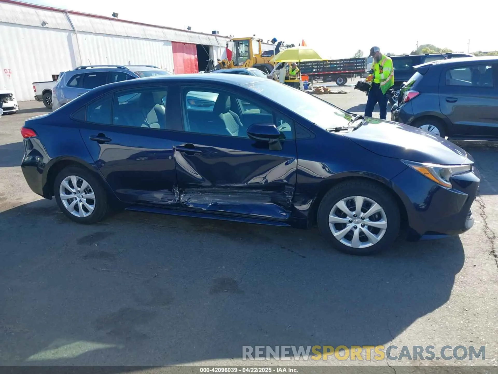 13 Photograph of a damaged car 5YFEPMAE4MP210485 TOYOTA COROLLA 2021