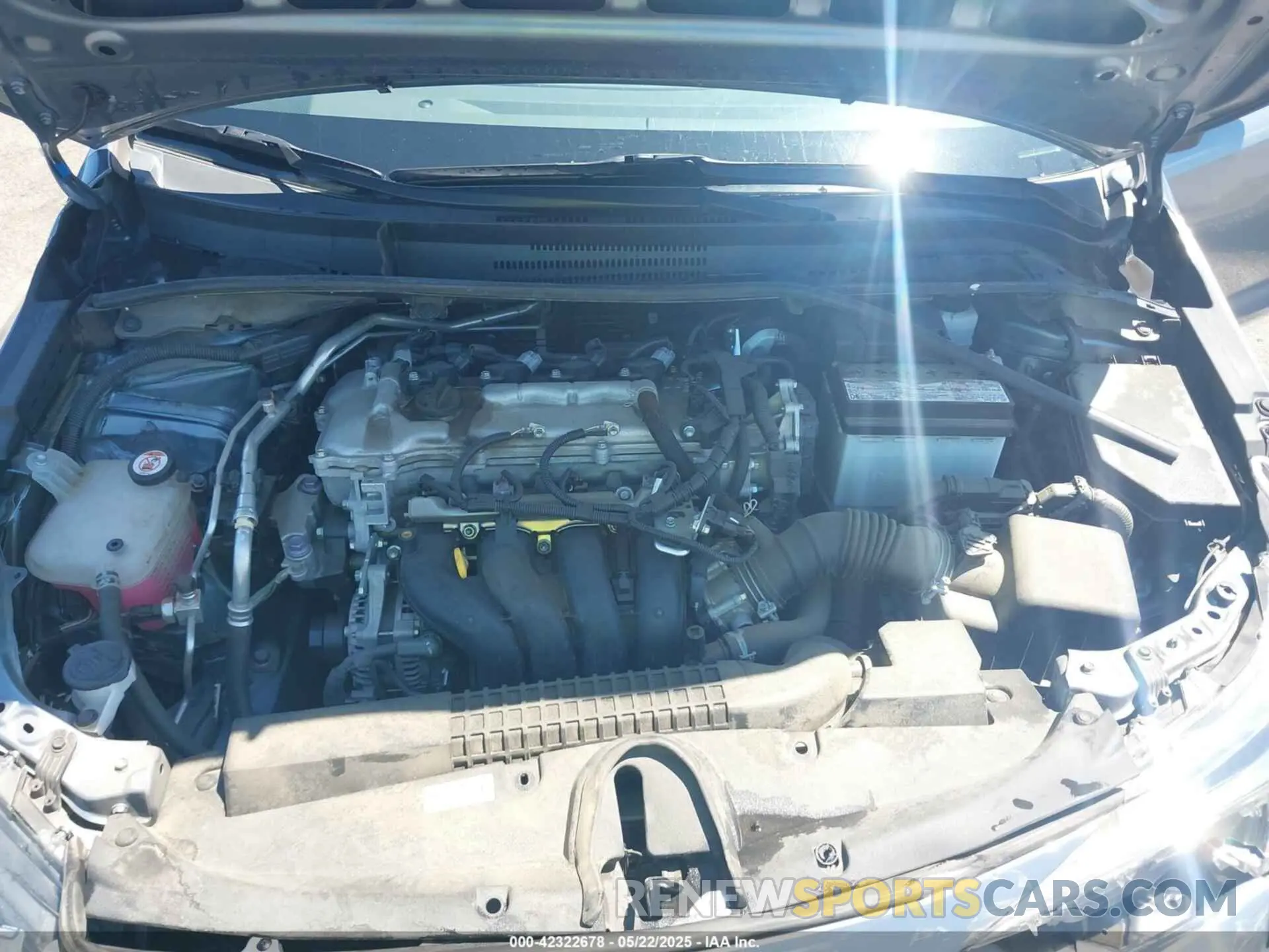 10 Photograph of a damaged car 5YFEPMAE4MP211197 TOYOTA COROLLA 2021