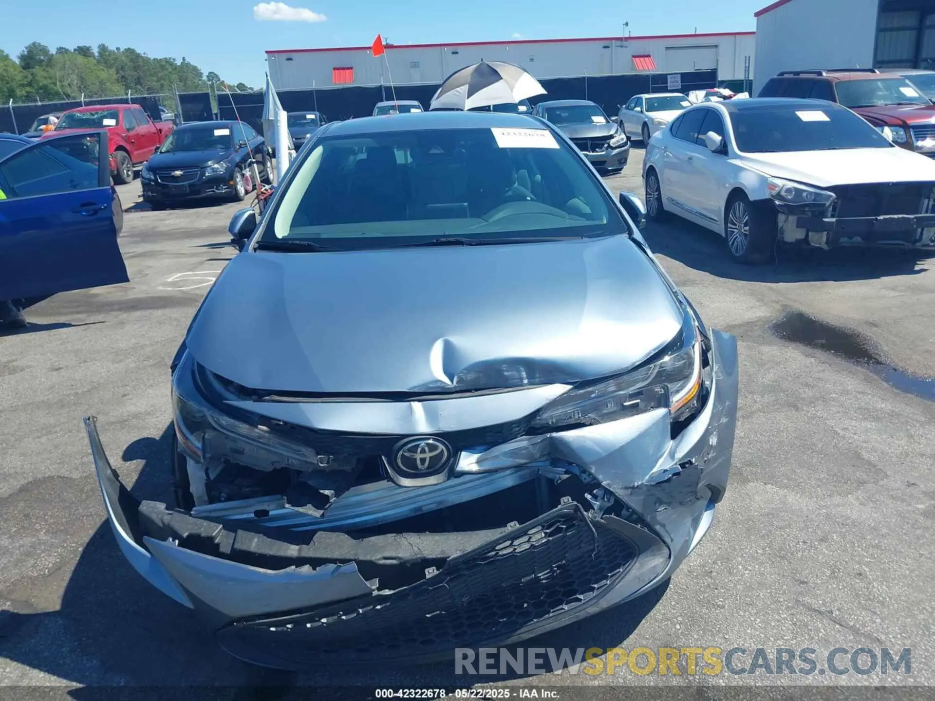 13 Photograph of a damaged car 5YFEPMAE4MP211197 TOYOTA COROLLA 2021