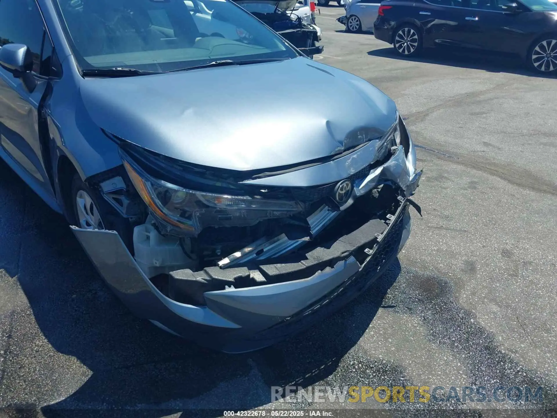 6 Photograph of a damaged car 5YFEPMAE4MP211197 TOYOTA COROLLA 2021