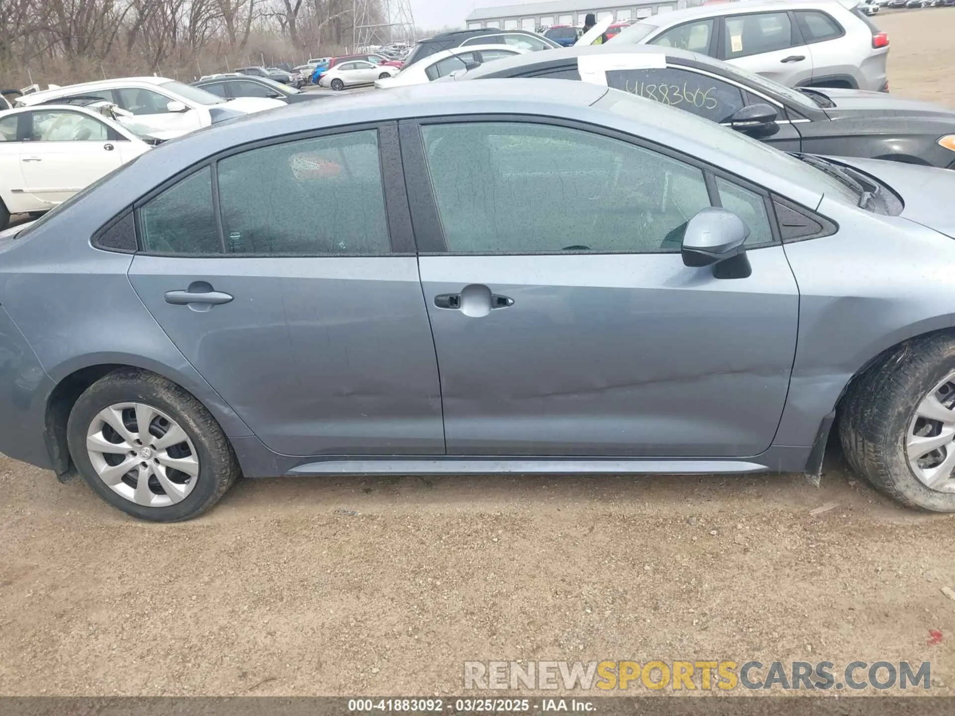 13 Photograph of a damaged car 5YFEPMAE4MP212396 TOYOTA COROLLA 2021