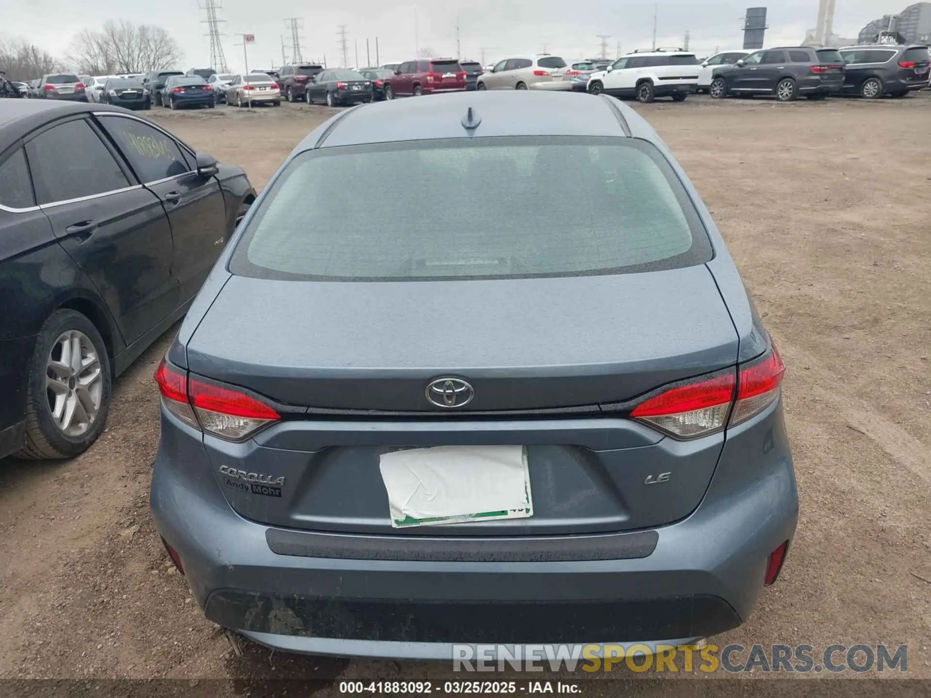 16 Photograph of a damaged car 5YFEPMAE4MP212396 TOYOTA COROLLA 2021