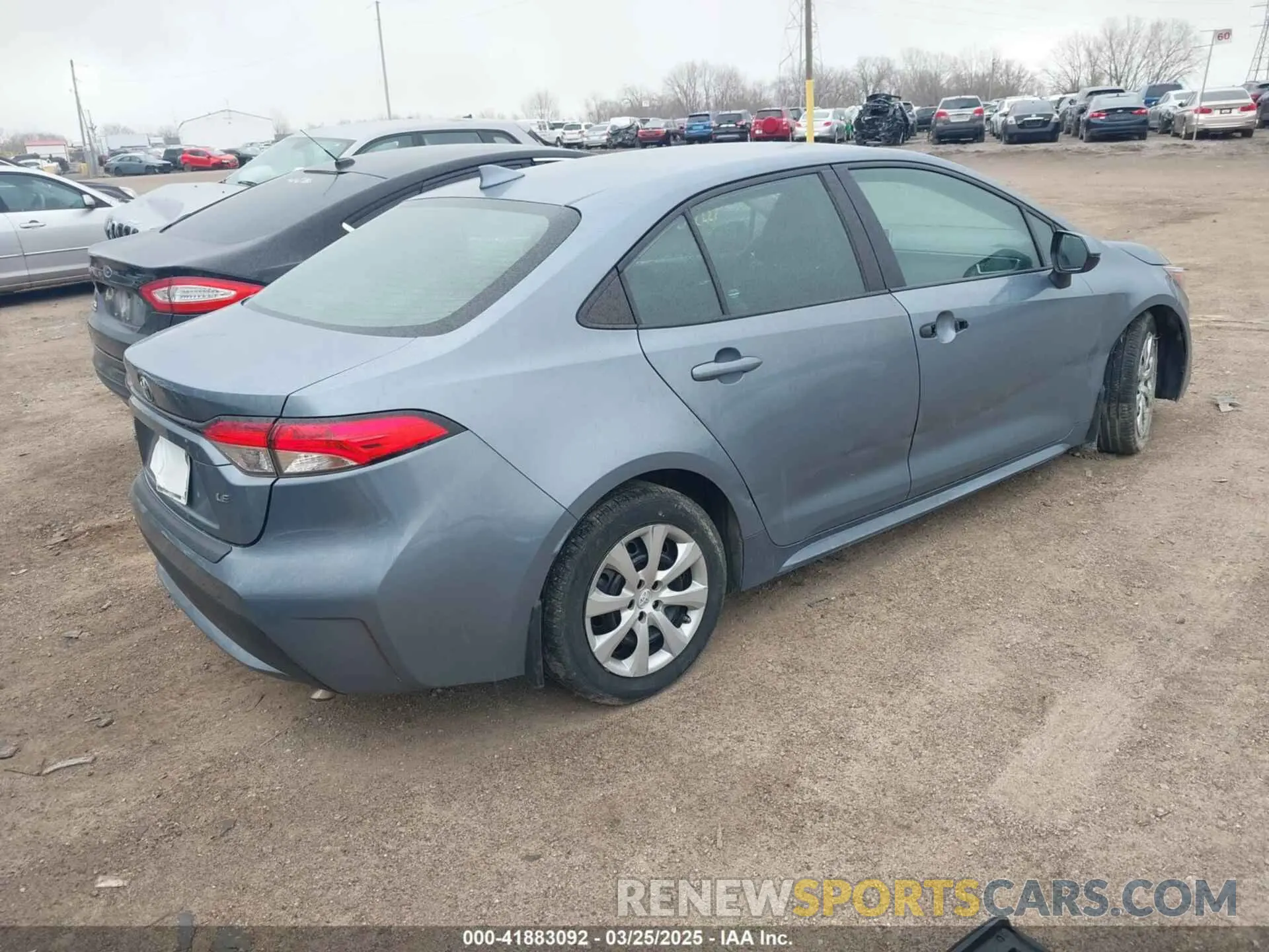 4 Photograph of a damaged car 5YFEPMAE4MP212396 TOYOTA COROLLA 2021