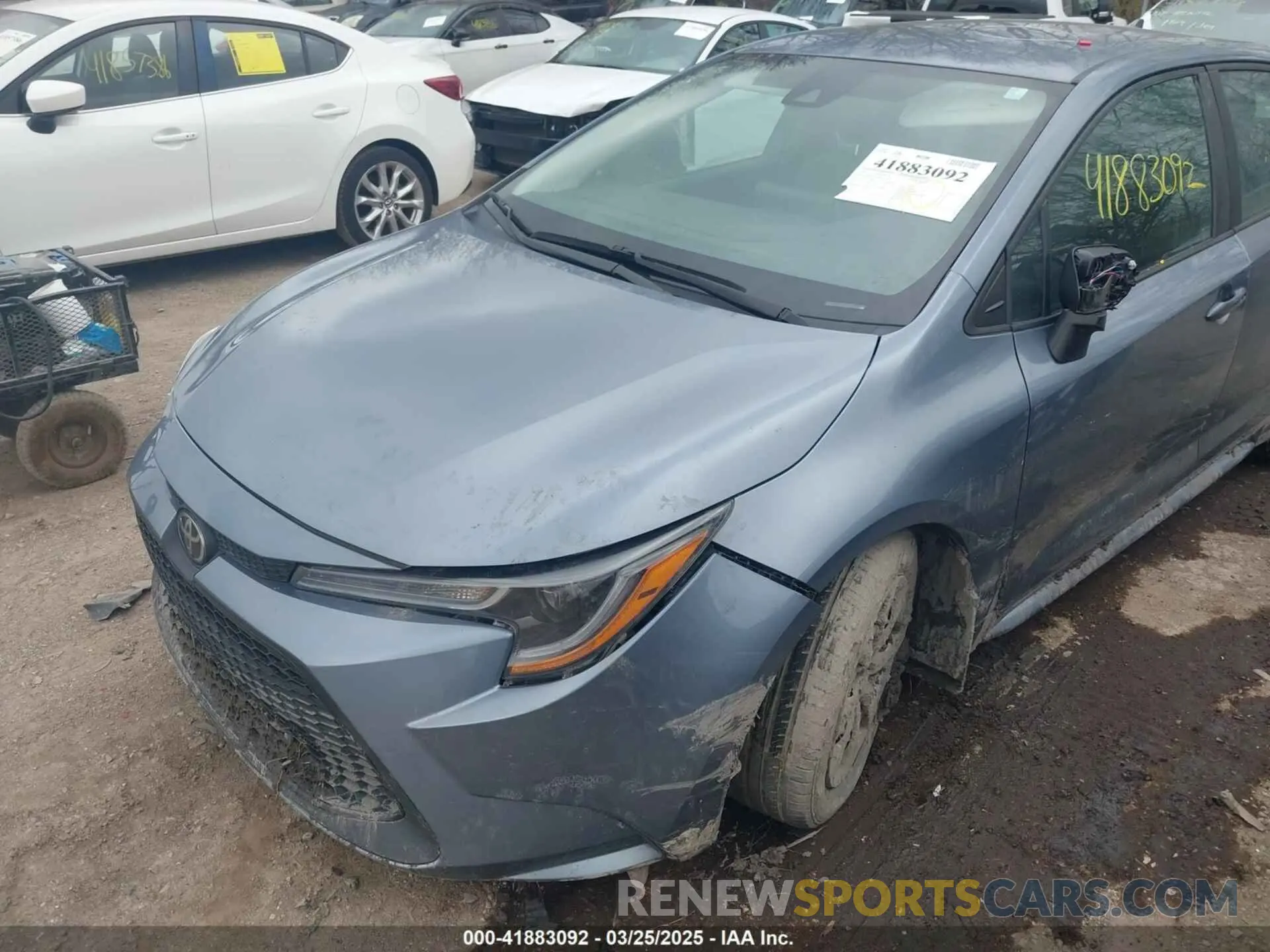 6 Photograph of a damaged car 5YFEPMAE4MP212396 TOYOTA COROLLA 2021