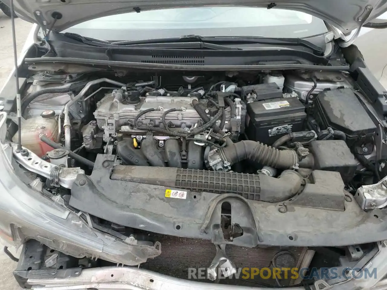 11 Photograph of a damaged car 5YFEPMAE4MP213323 TOYOTA COROLLA 2021