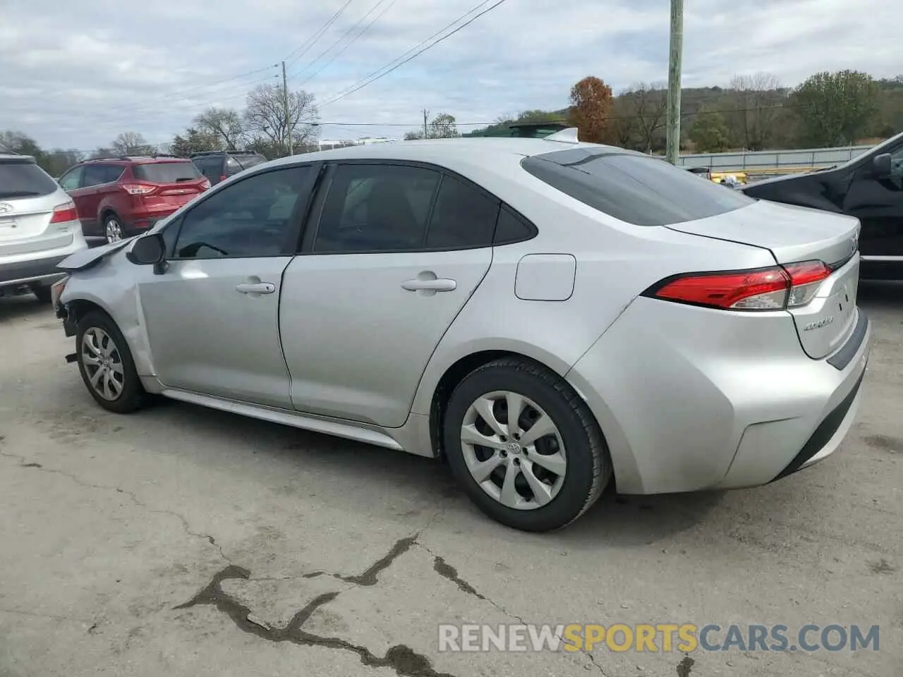 2 Photograph of a damaged car 5YFEPMAE4MP213323 TOYOTA COROLLA 2021
