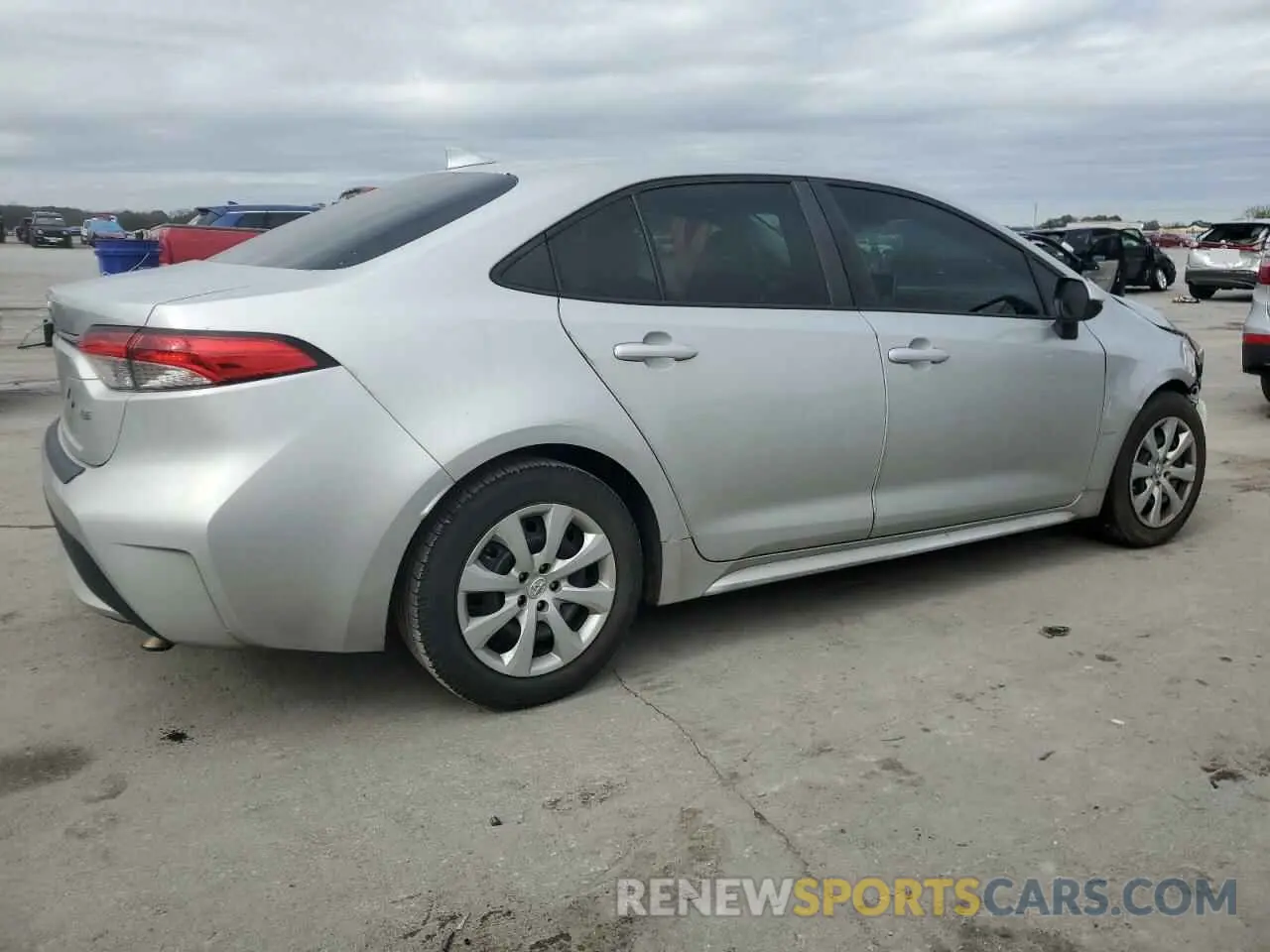 3 Photograph of a damaged car 5YFEPMAE4MP213323 TOYOTA COROLLA 2021