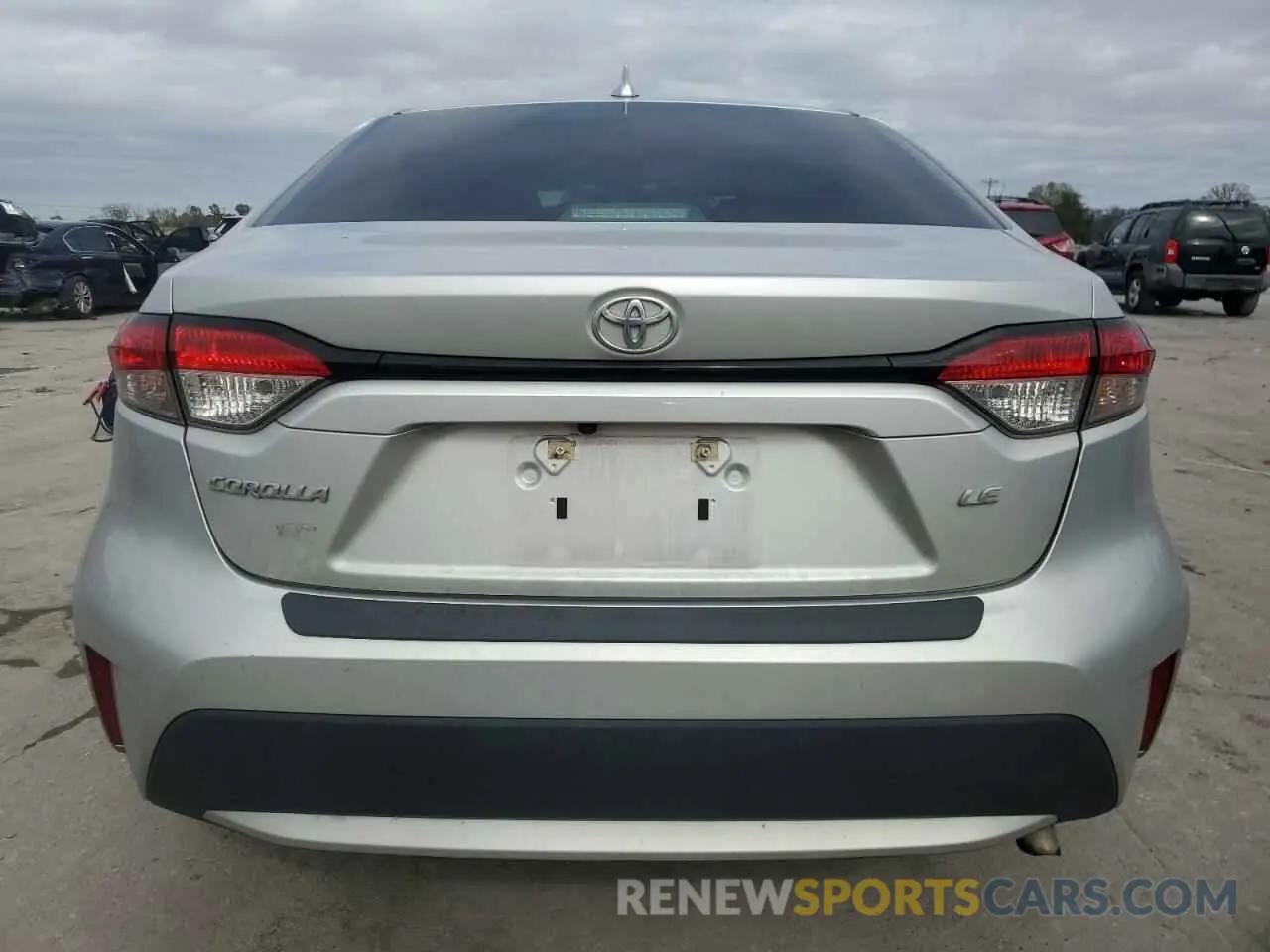 6 Photograph of a damaged car 5YFEPMAE4MP213323 TOYOTA COROLLA 2021