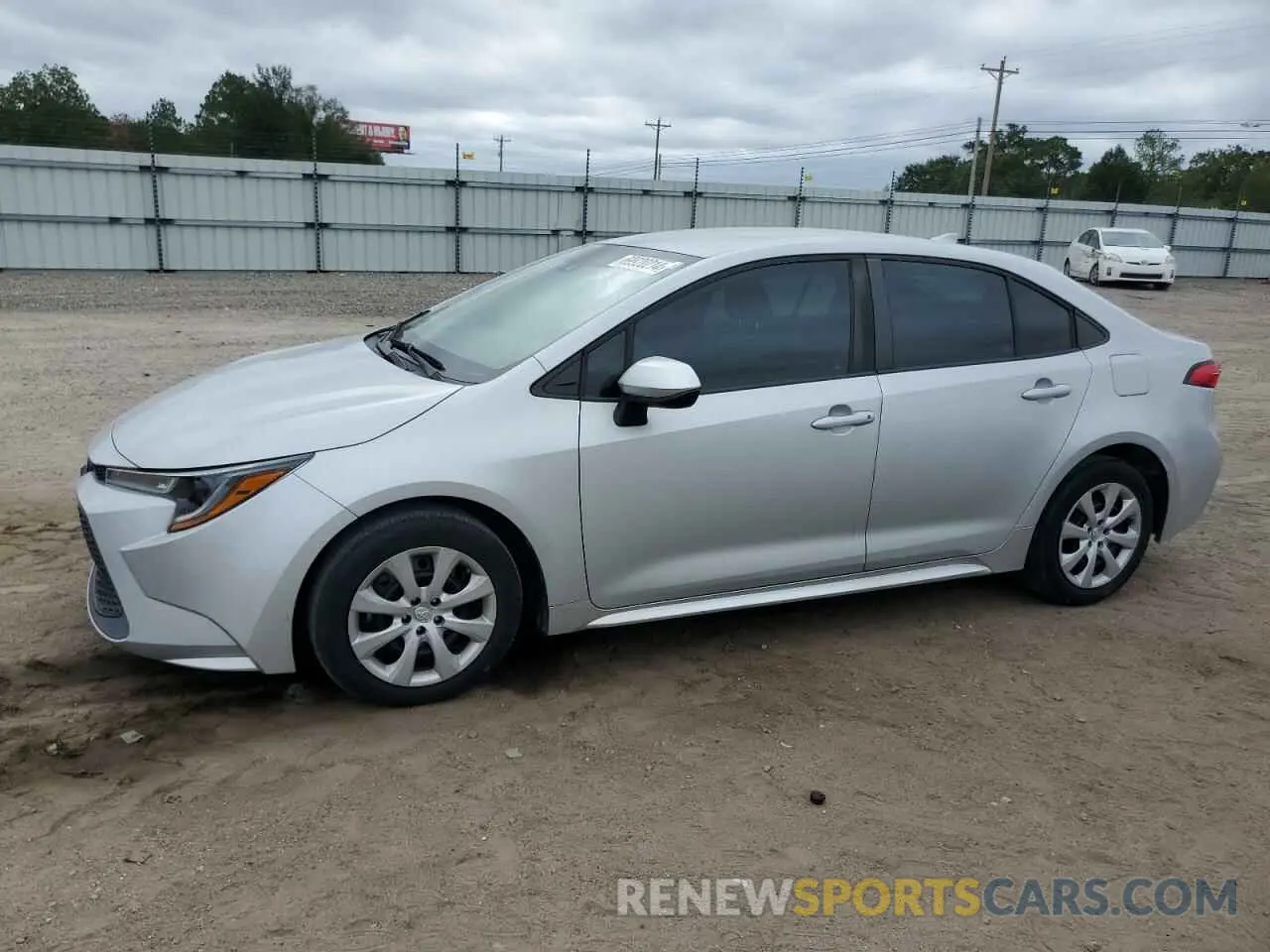 1 Photograph of a damaged car 5YFEPMAE4MP215220 TOYOTA COROLLA 2021