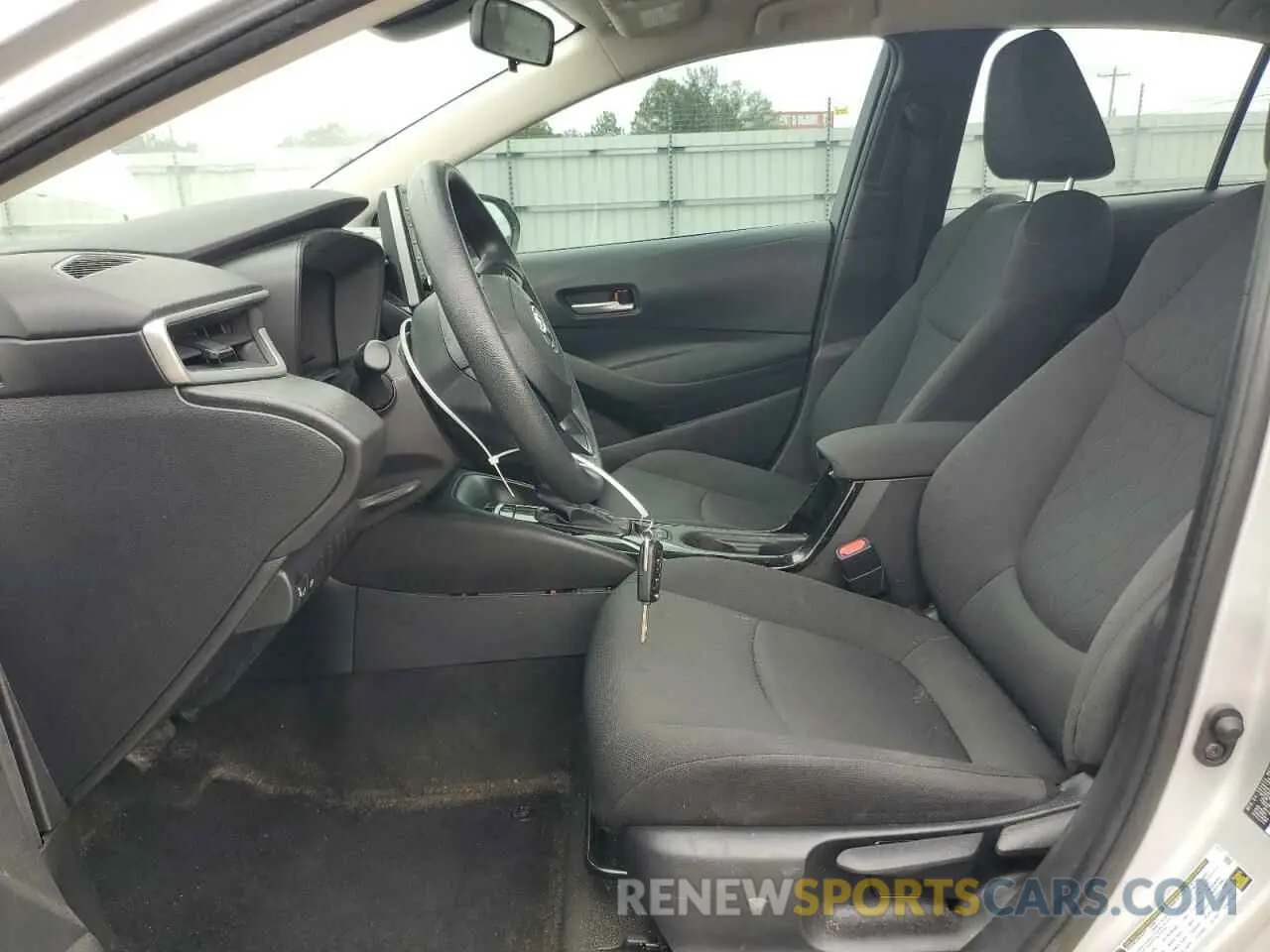 7 Photograph of a damaged car 5YFEPMAE4MP215220 TOYOTA COROLLA 2021