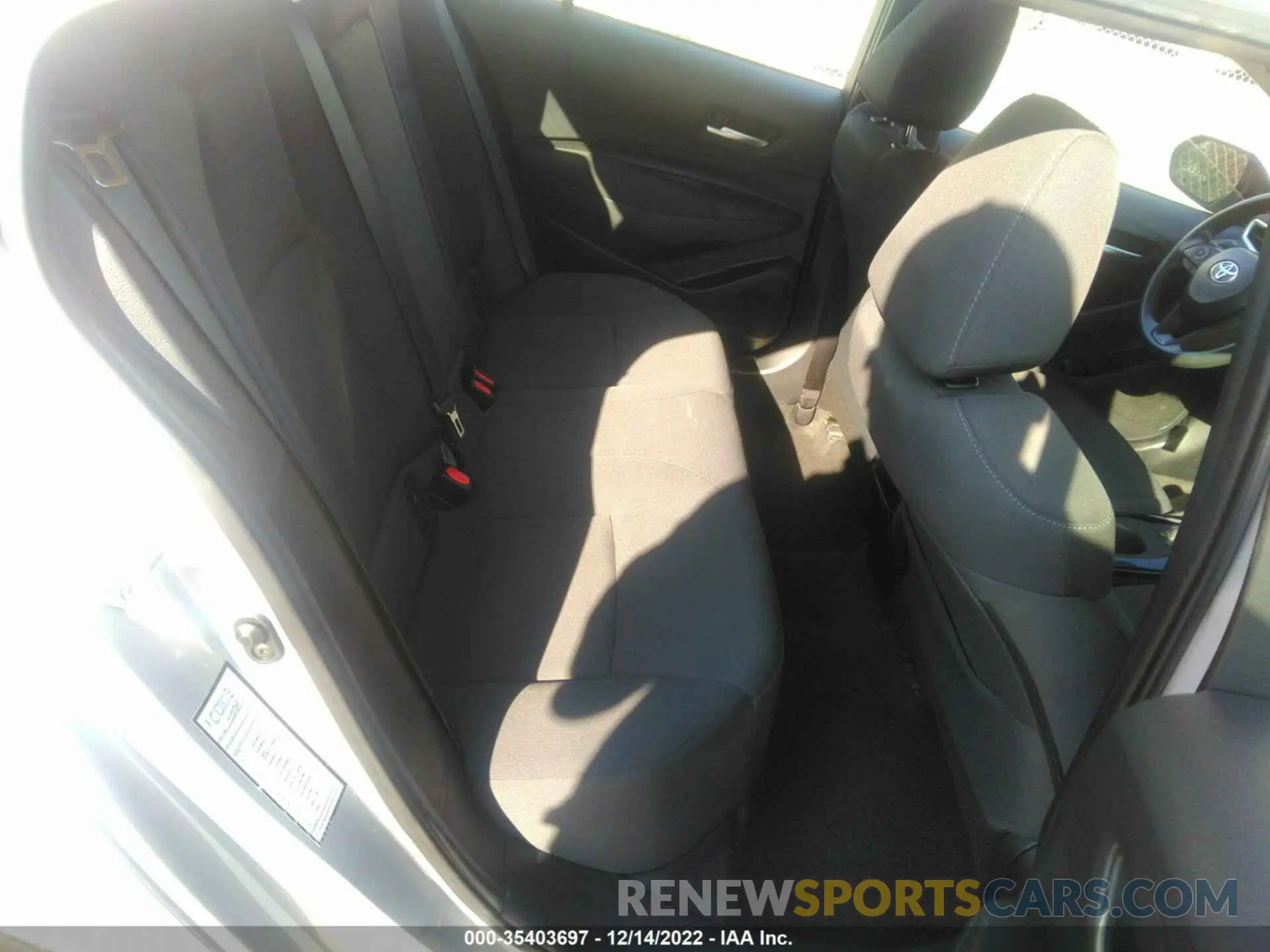 8 Photograph of a damaged car 5YFEPMAE4MP217873 TOYOTA COROLLA 2021