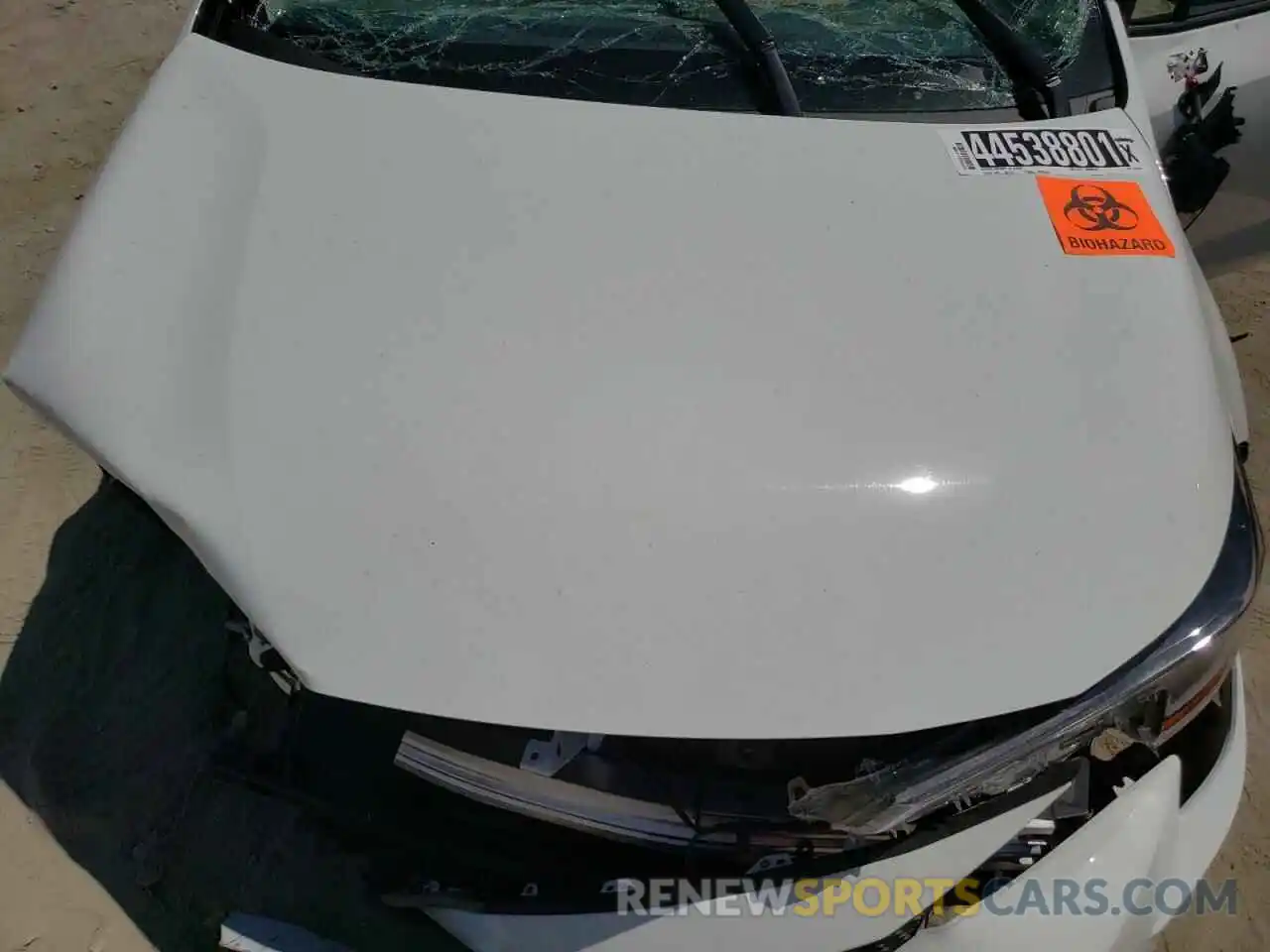 7 Photograph of a damaged car 5YFEPMAE4MP218800 TOYOTA COROLLA 2021