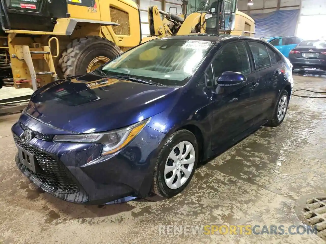 1 Photograph of a damaged car 5YFEPMAE4MP223513 TOYOTA COROLLA 2021