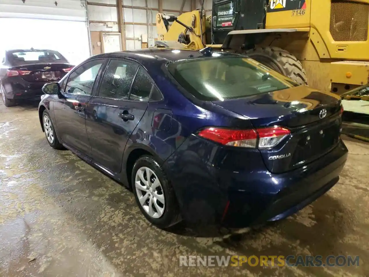 2 Photograph of a damaged car 5YFEPMAE4MP223513 TOYOTA COROLLA 2021