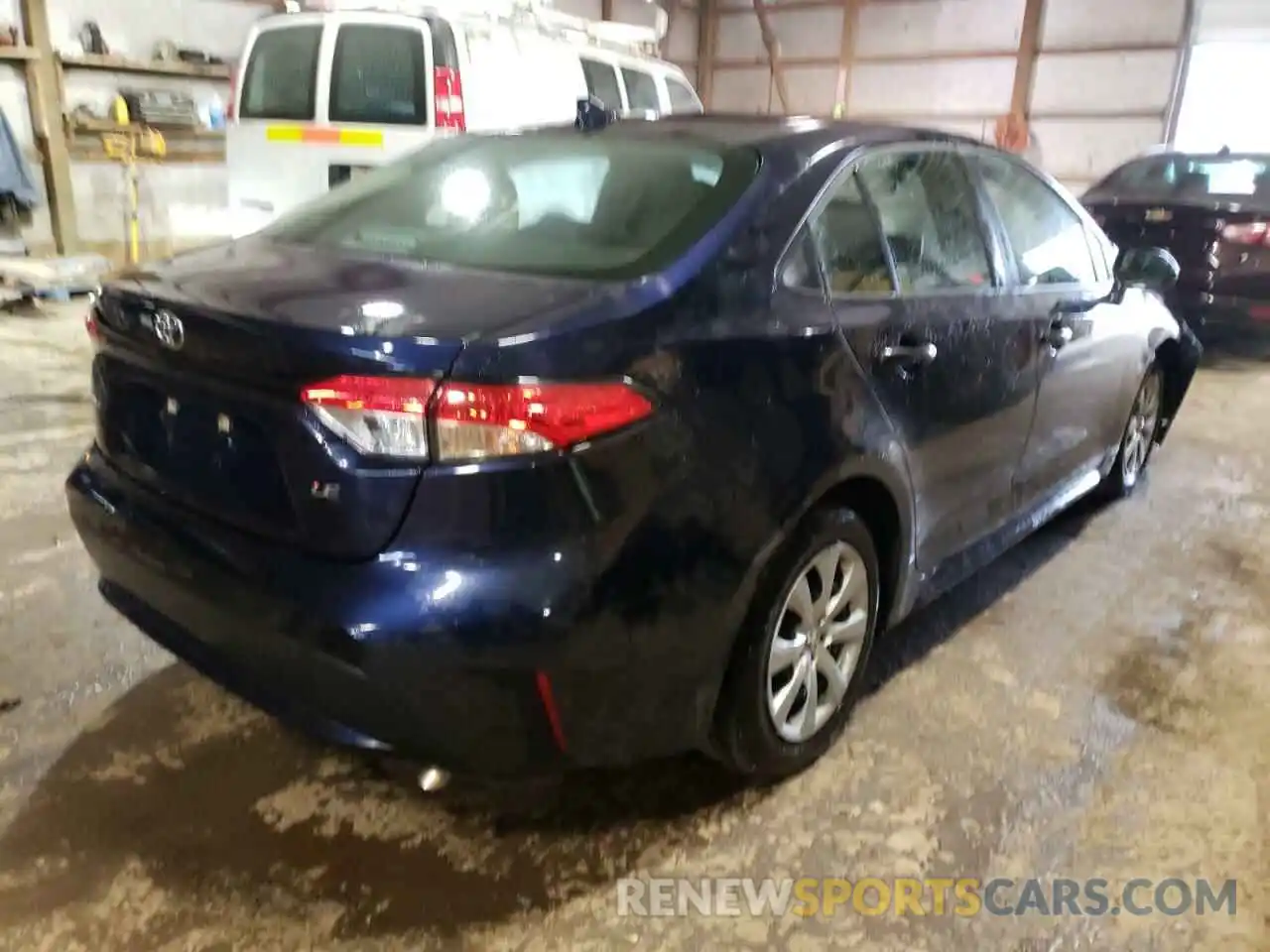 3 Photograph of a damaged car 5YFEPMAE4MP223513 TOYOTA COROLLA 2021